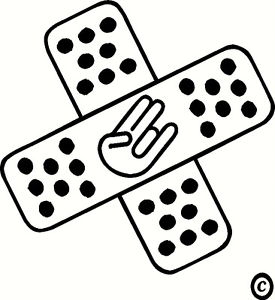 Band Aid JDM shocker finger sticker #2 | eBay