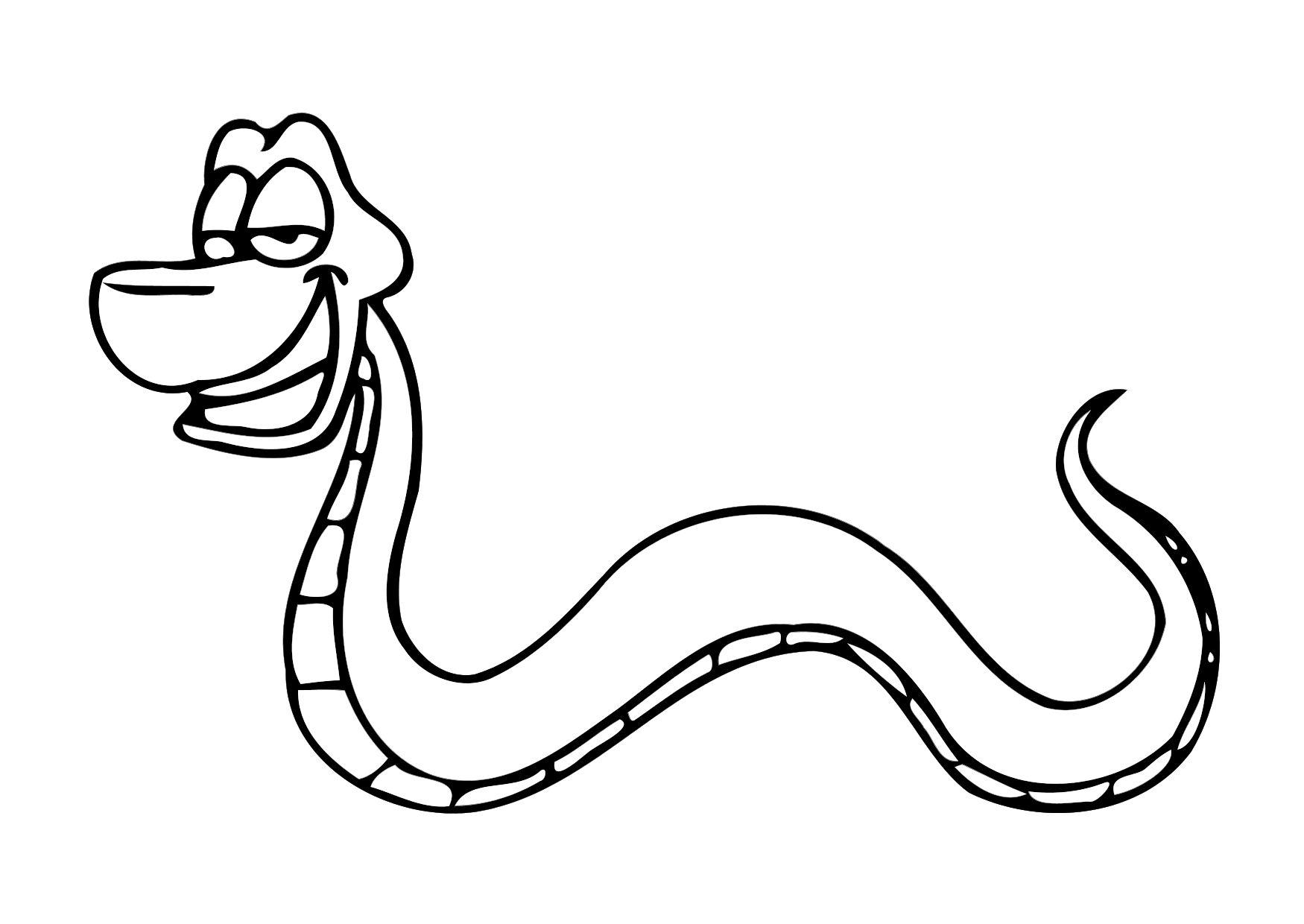 COLORING PICTURES OF SNAKES Â« ONLINE COLORING