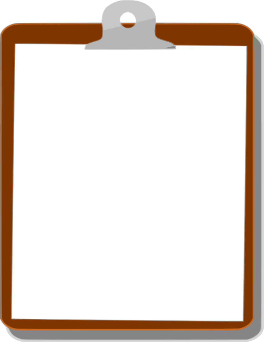 Clipboard board clip art dromffl top image #29575