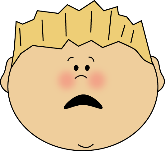 Worried Face Clipart