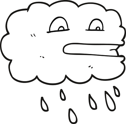 Rain Cloud Clipart Clip Art, Vector Images & Illustrations