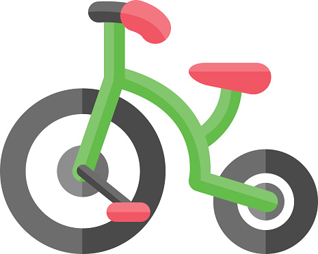 Tricycle Clip Art, Vector Images & Illustrations