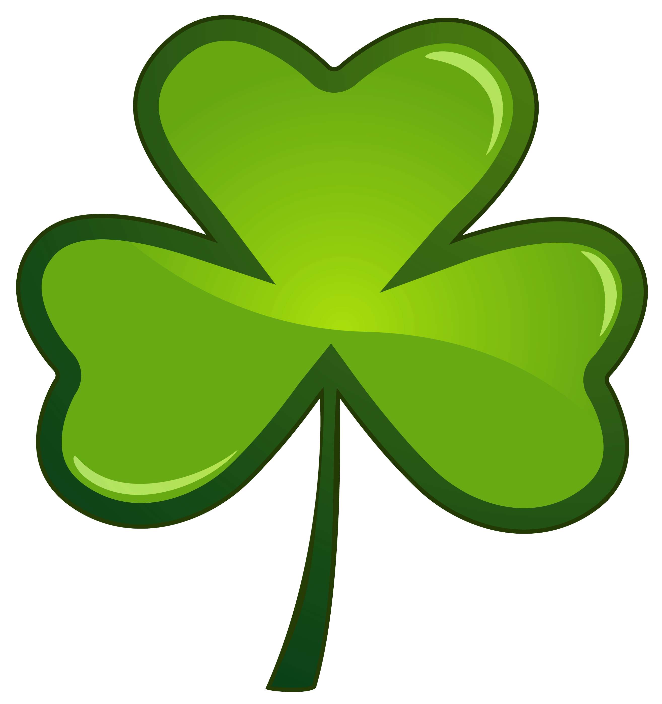 St. Patrick's Day Borders Clipart