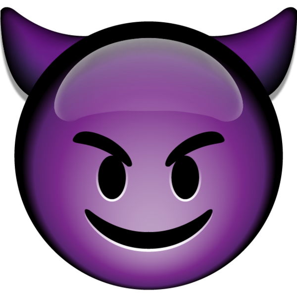 Download Smiling Devil Emoji Icon | Emoji Island