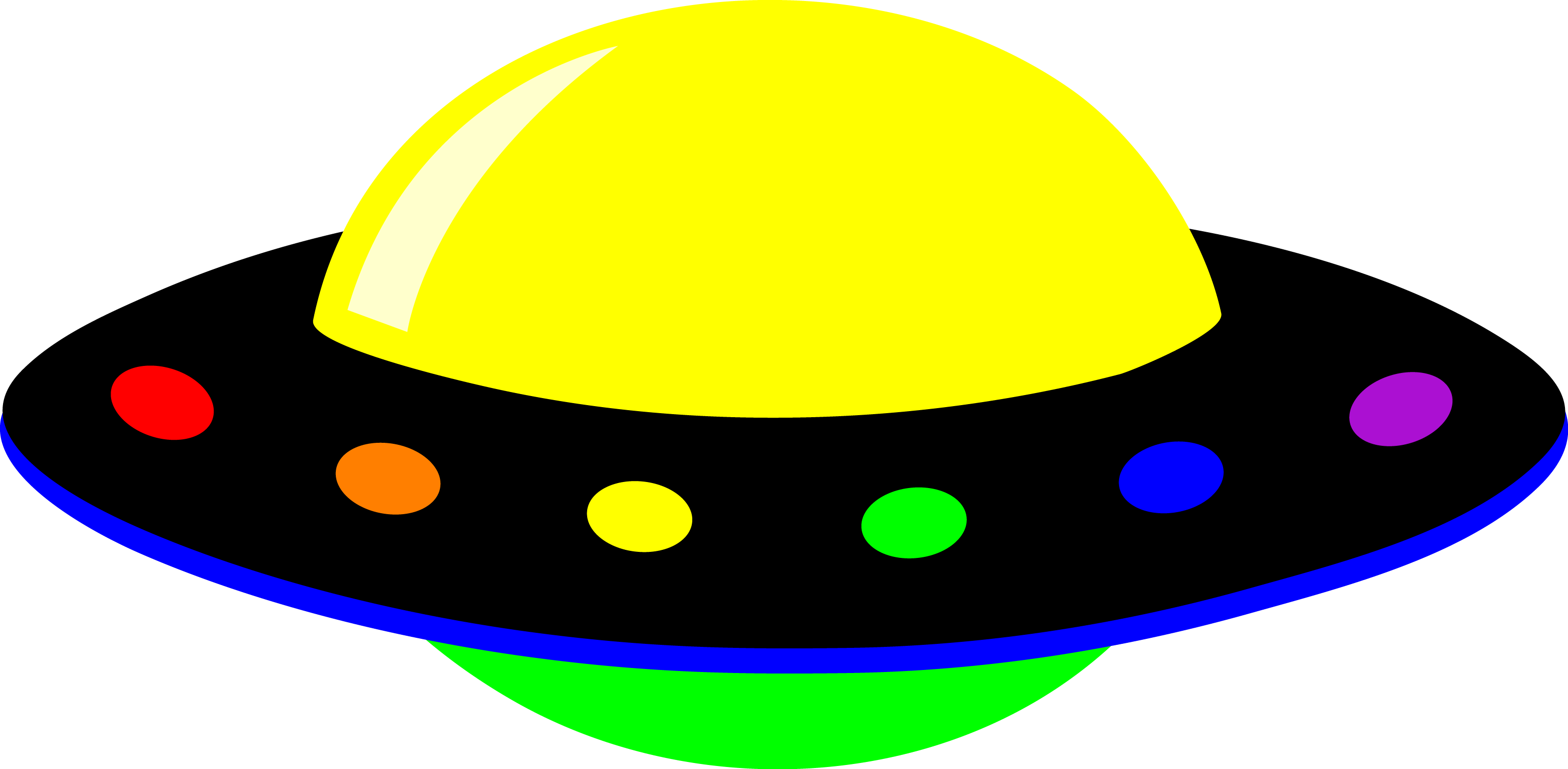 Alien In A Spaceship Clip Art - ClipArt Best