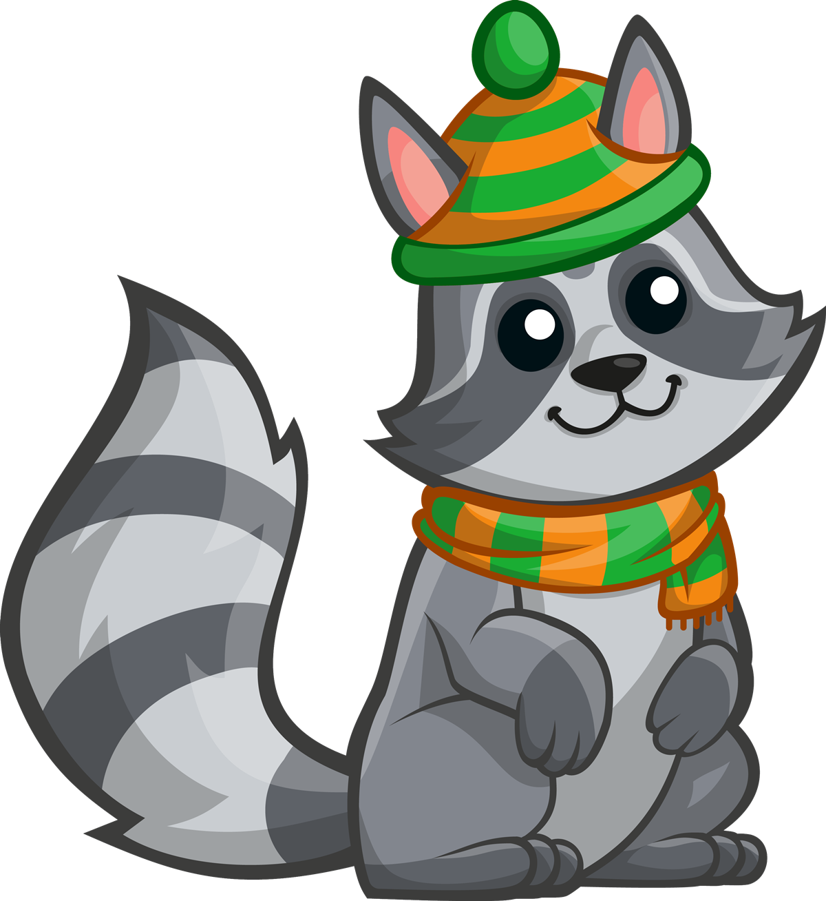 Raccoon clip art pictures free clipart images 4 - Clipartix