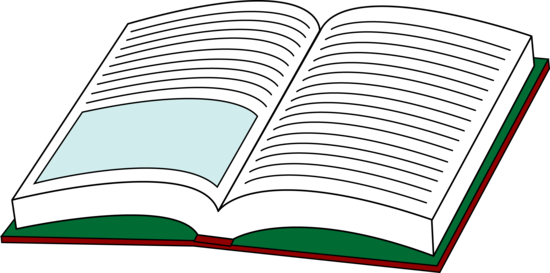 Free clipart open book