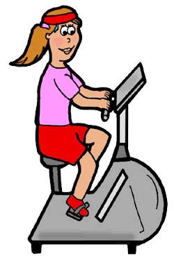 Exercise graphics clip art