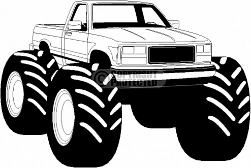 Monster Truck Free Clipart