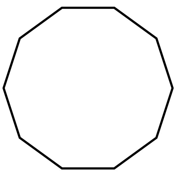 Decagon Picture - Images of Shapes