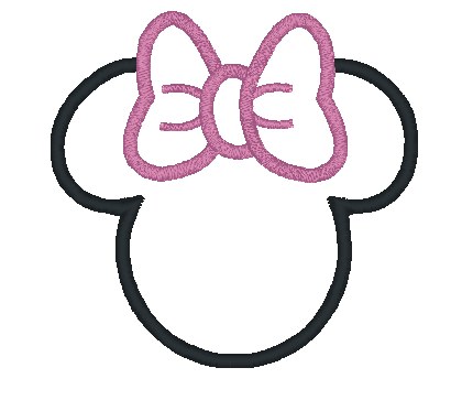 Best Photos of Minnie Mouse Bow Template - Pink Minnie Mouse Bow ...