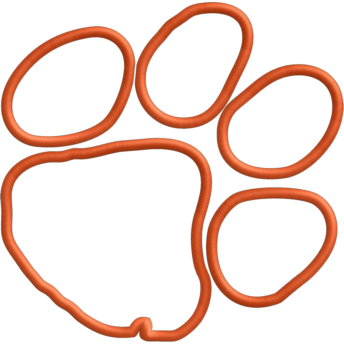 Tiger Paw Print Stencil | Free Download Clip Art | Free Clip Art ...