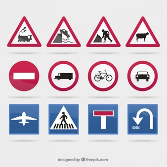 Traffic Signs Vectors, Photos and PSD files | Free Download