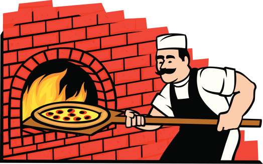 Brick oven clipart