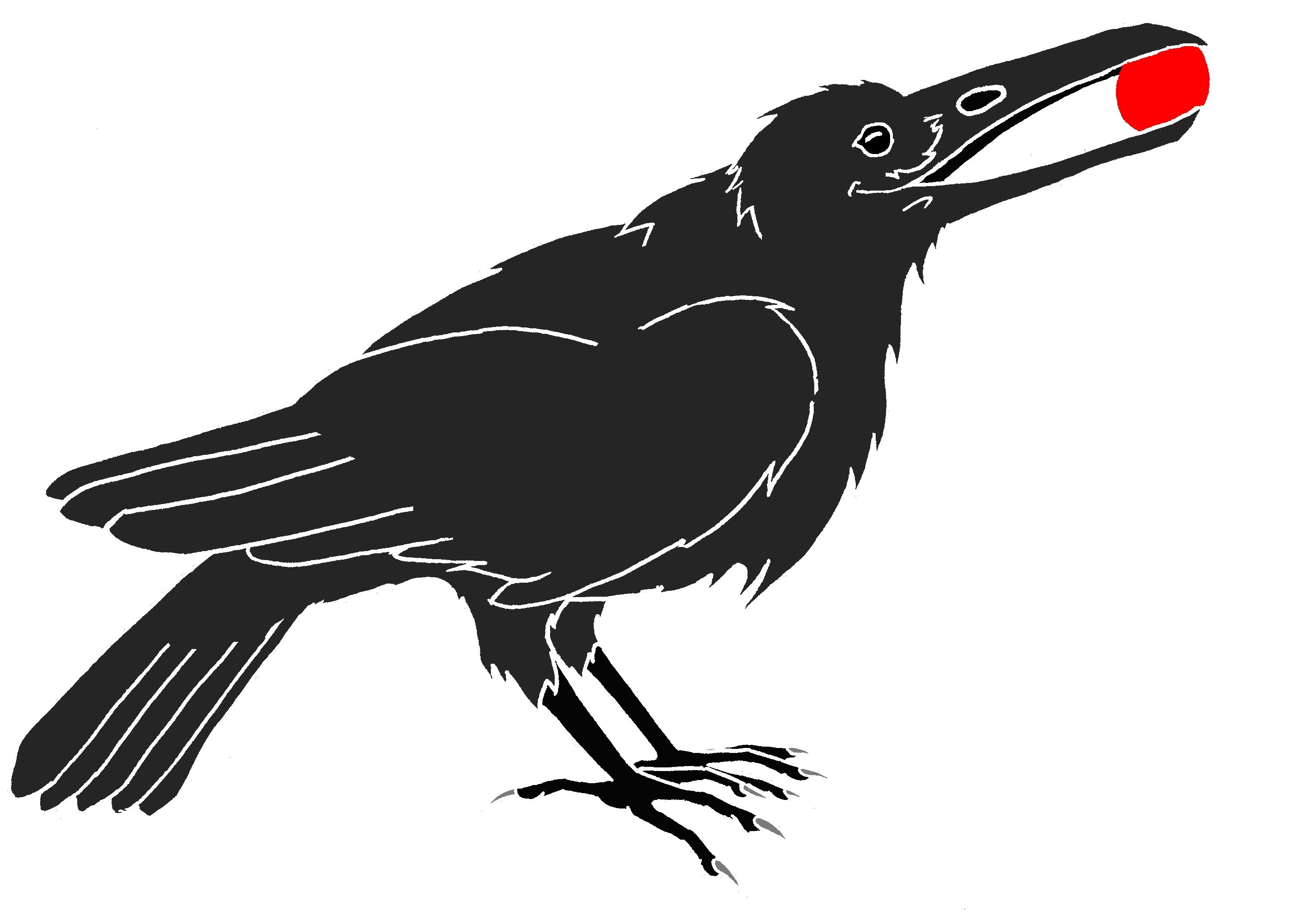 Drawings Of Crows ClipArt Best