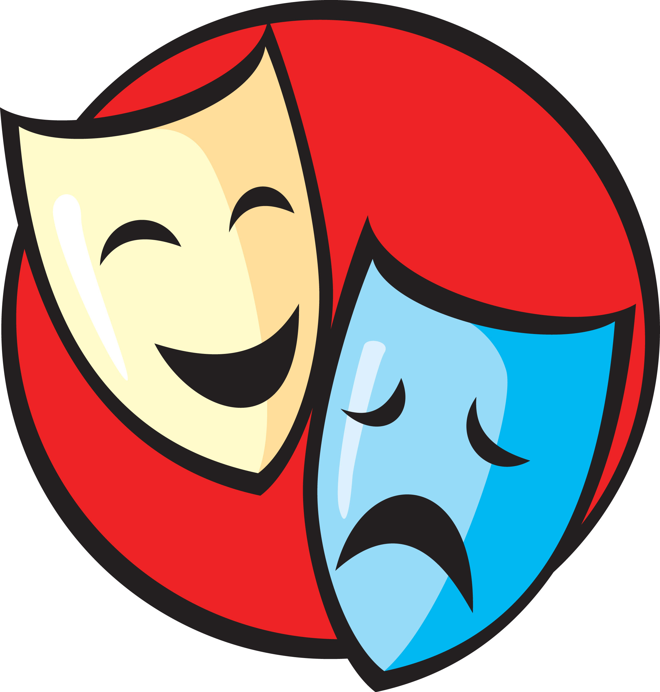 Free drama clipart images