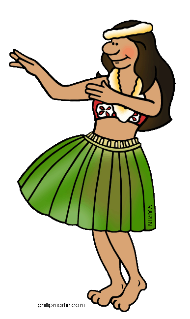 Hawaiian Cartoon Clipart