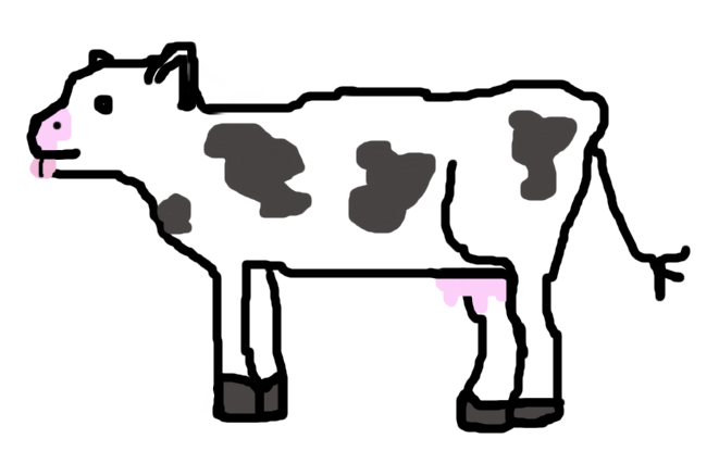 Poorly Drawn in Chemistry Class: Cow - Imgur