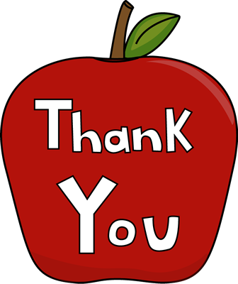 Thank You Appreciation Clipart