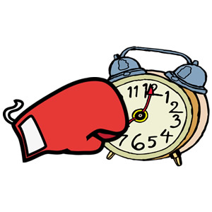 Punch clock clipart