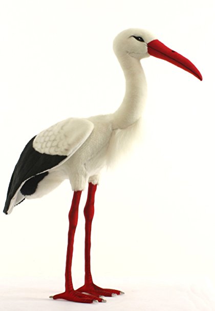 Amazon.com: Hansa Stork Plush, 27.5": Toys & Games