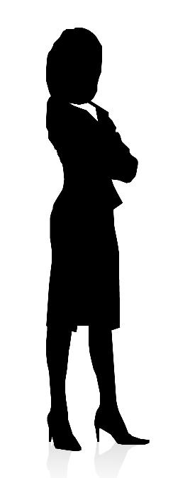 Silhouette Of Businesswoman - ClipArt Best