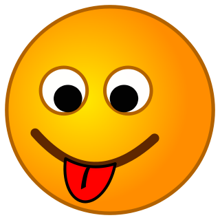 Smiley Face With Tongue Out Clipart