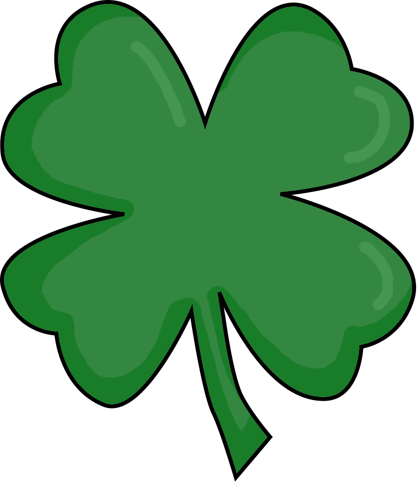 3 Leaf Clover Clipart ClipArt Best