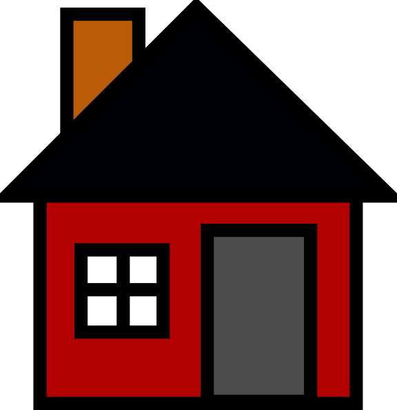 Clipart of a simple house