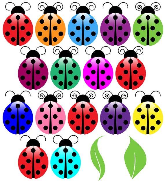 Ladybugs Clip Art Clipart Ladybug Clip Art Clipart by PinkPueblo