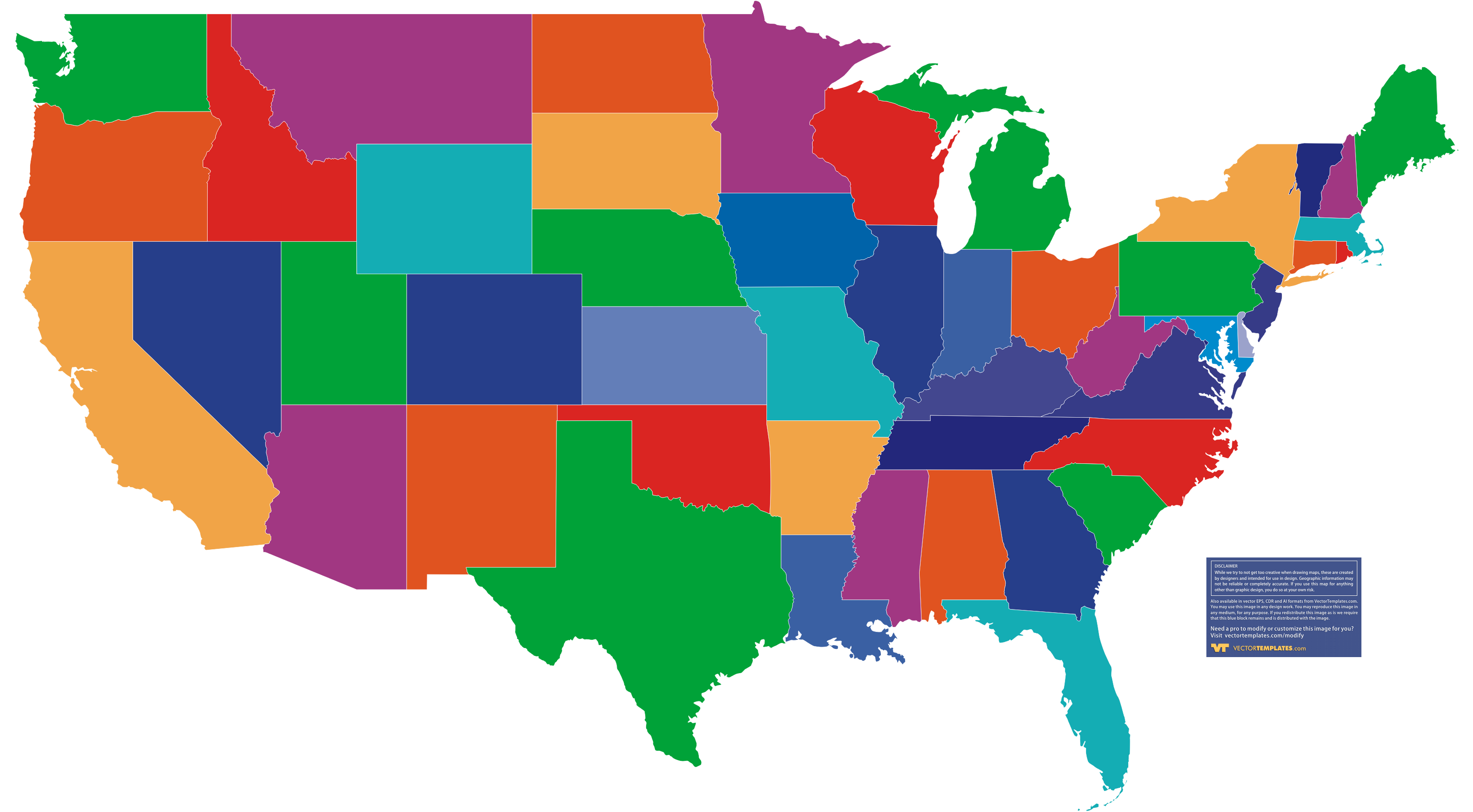 US Maps, USA state maps
