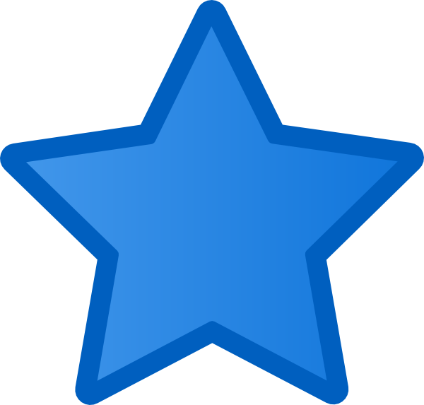 Star clipart blue and purple