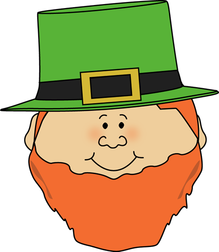 Cute leprechaun clipart