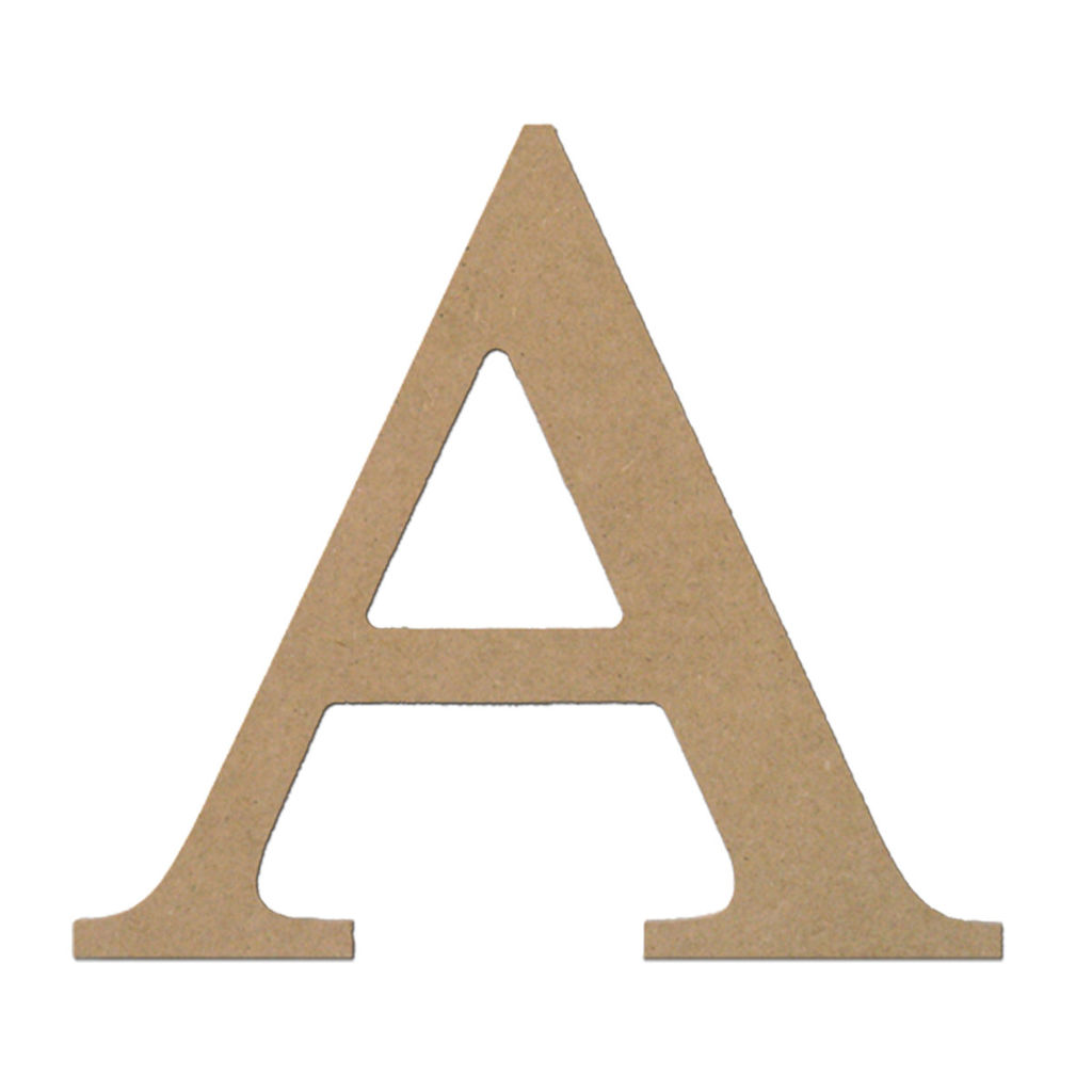 Greek Letter, 8" Alpha