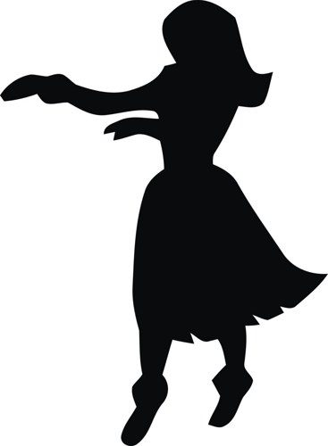 Hawaiian Hula Dancer Clipart