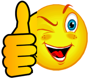 Thumbs Up Smiley Face Clipart