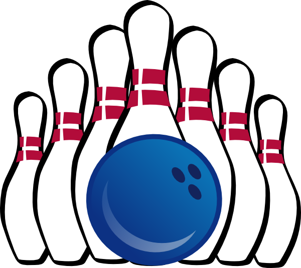 Family Bowling Clipart