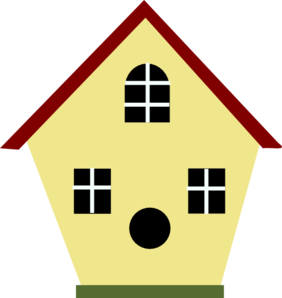 Cartoon Birdhouse Clipart