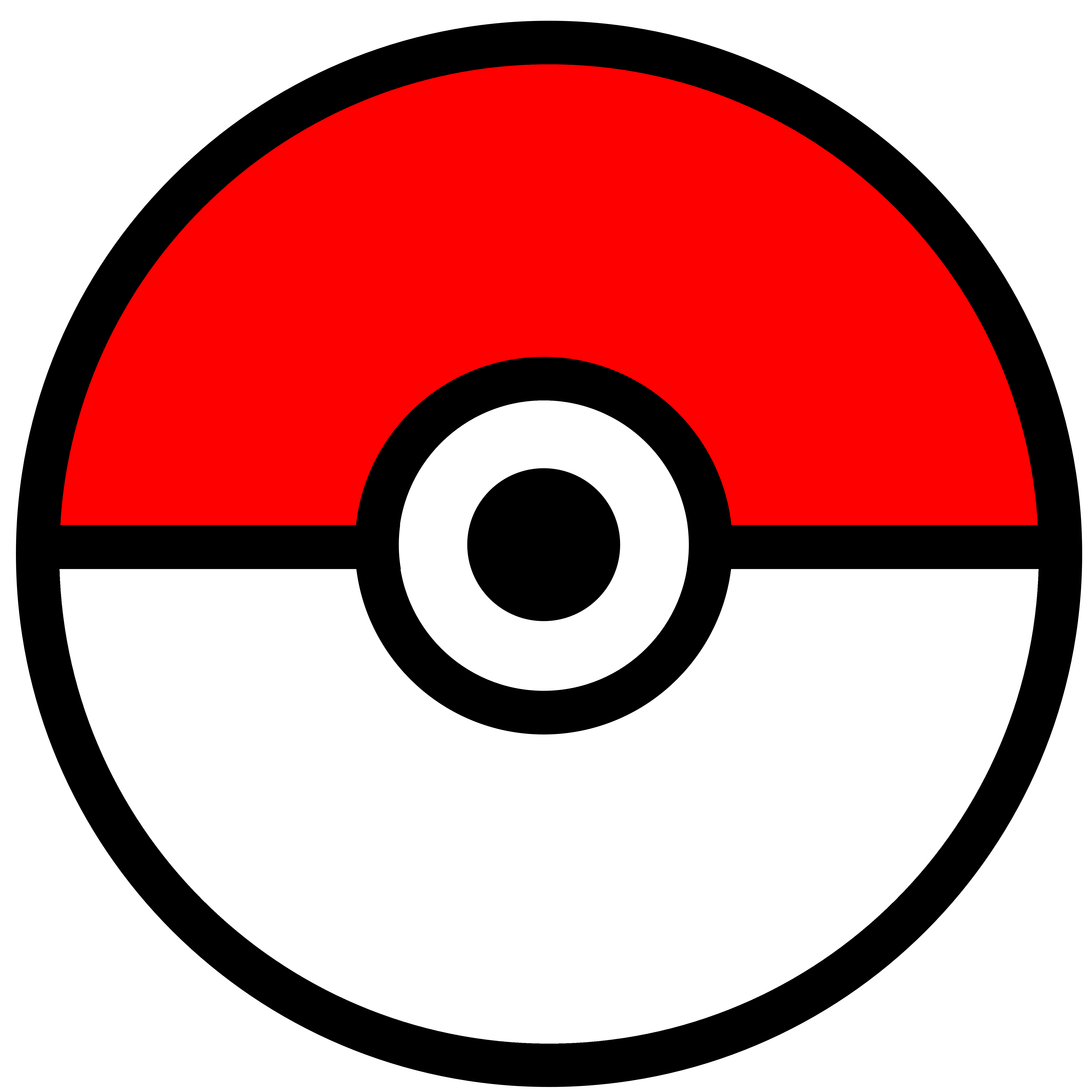 Hi Res Pokeball - 5000x5000px - Free to Use - Album on Imgur