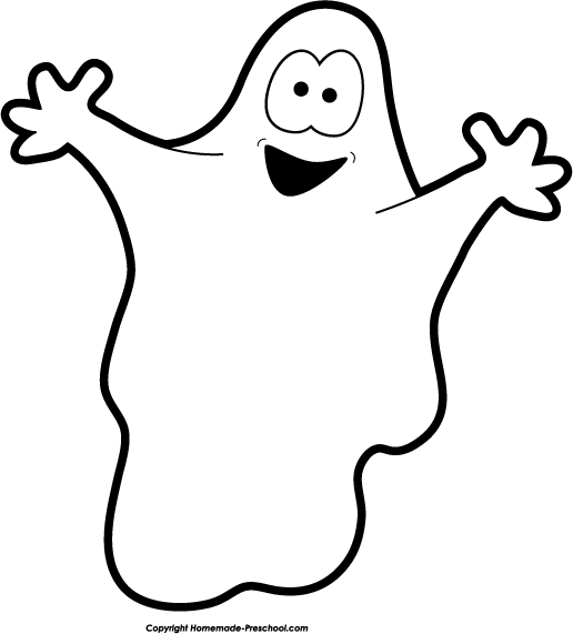 Halloween Ghost Clipart For Kids