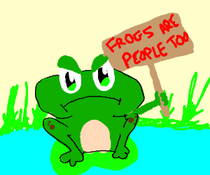 The number of homeless frogs has increased!