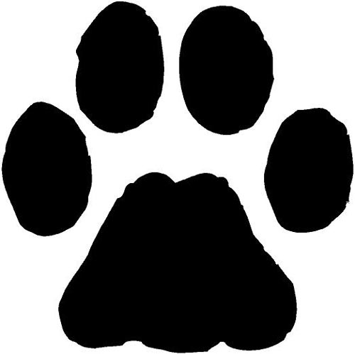 Paw print tattoos on dog paw prints scroll clipart 3 8 2