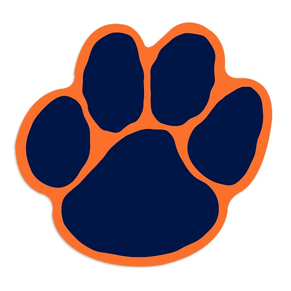 Tiger paw clipart