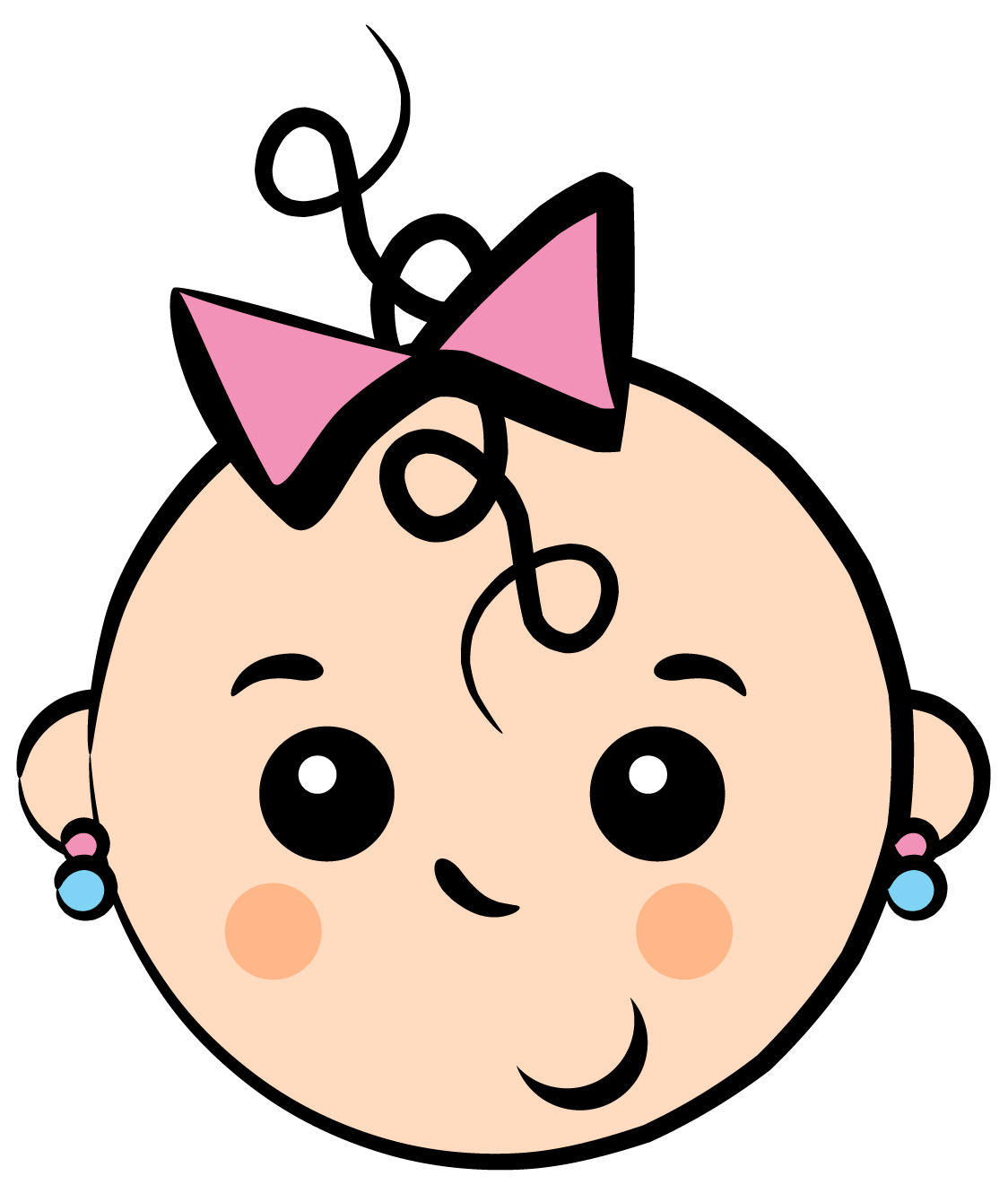 Baby girl free girl baby shower clip art free vector for free 8 ...