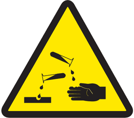 International Safety Symbol Labels - Acid | Seton Canada