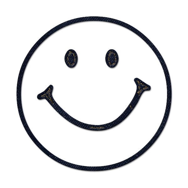 Smiley Face Jeans Clipart