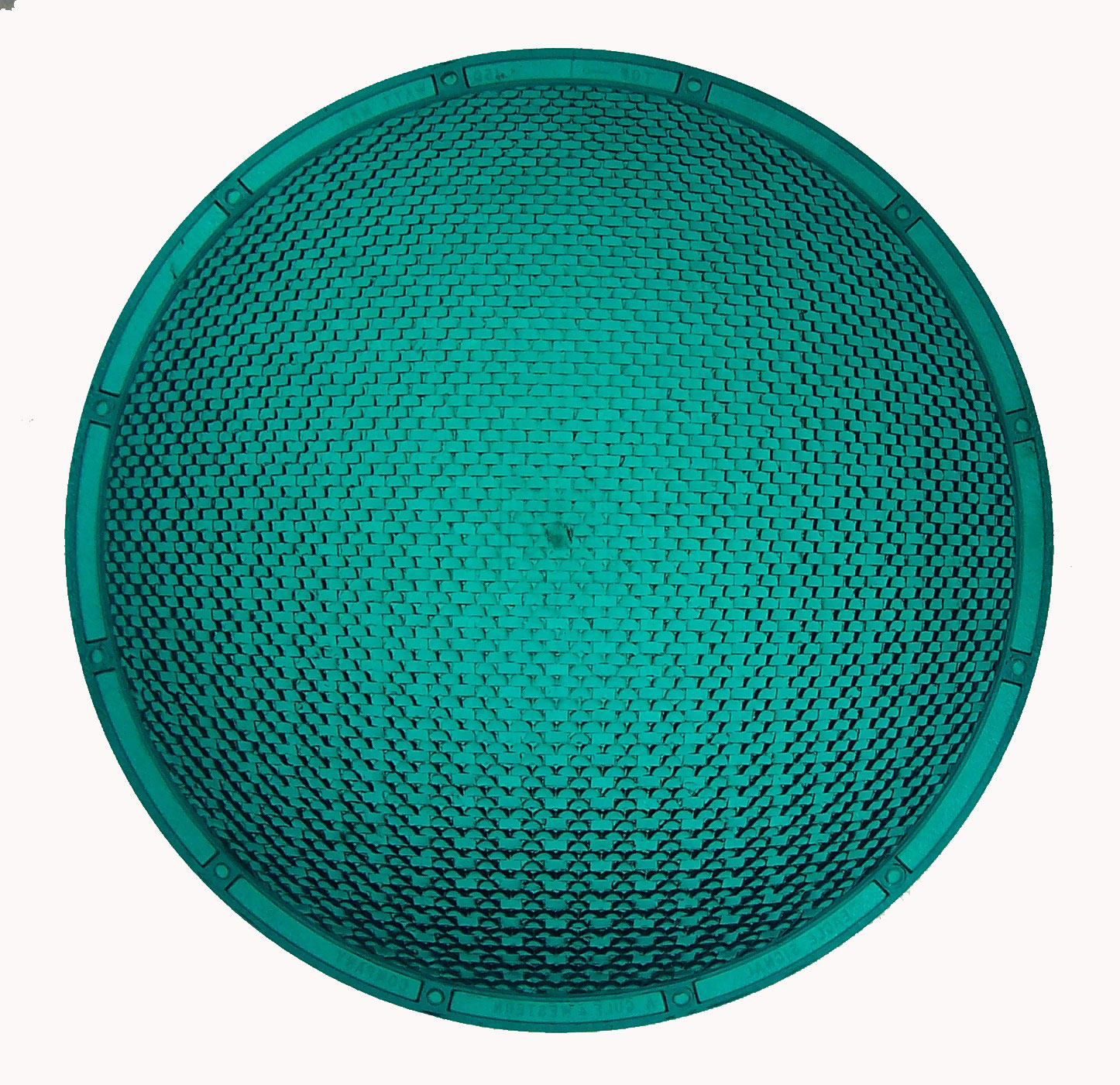 Eagle Signal Green Plastic 12 inch Lens Clean Polished