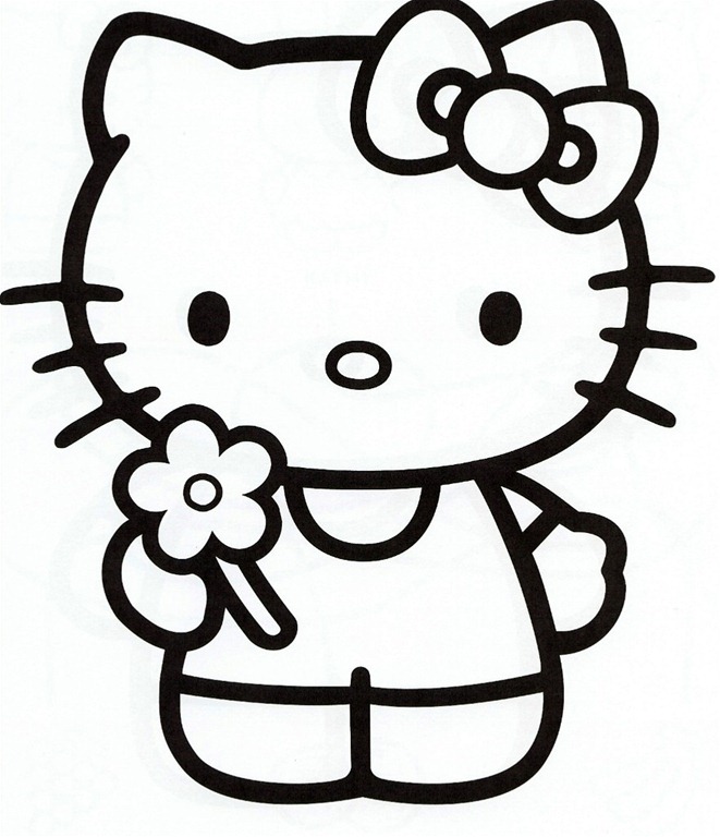 Hello Kitty Template Printable