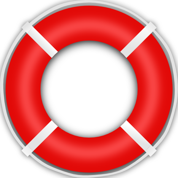 Lifesaver clip art Free Vector