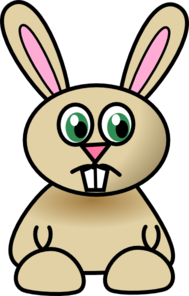 Sad Bunny Clip Art - vector clip art online, royalty ...